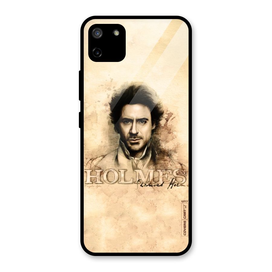 Sherlock Holmes Fan Art Glass Back Case for Realme C11