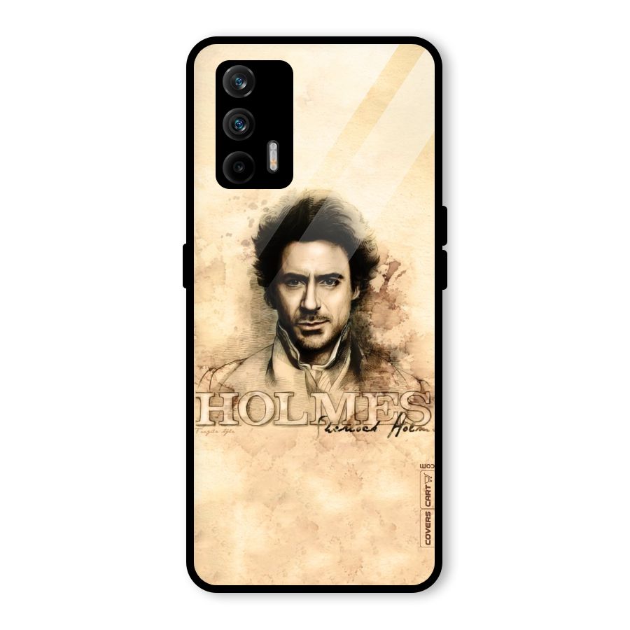 Sherlock Holmes Fan Art Glass Back Case for Realme GT 5G