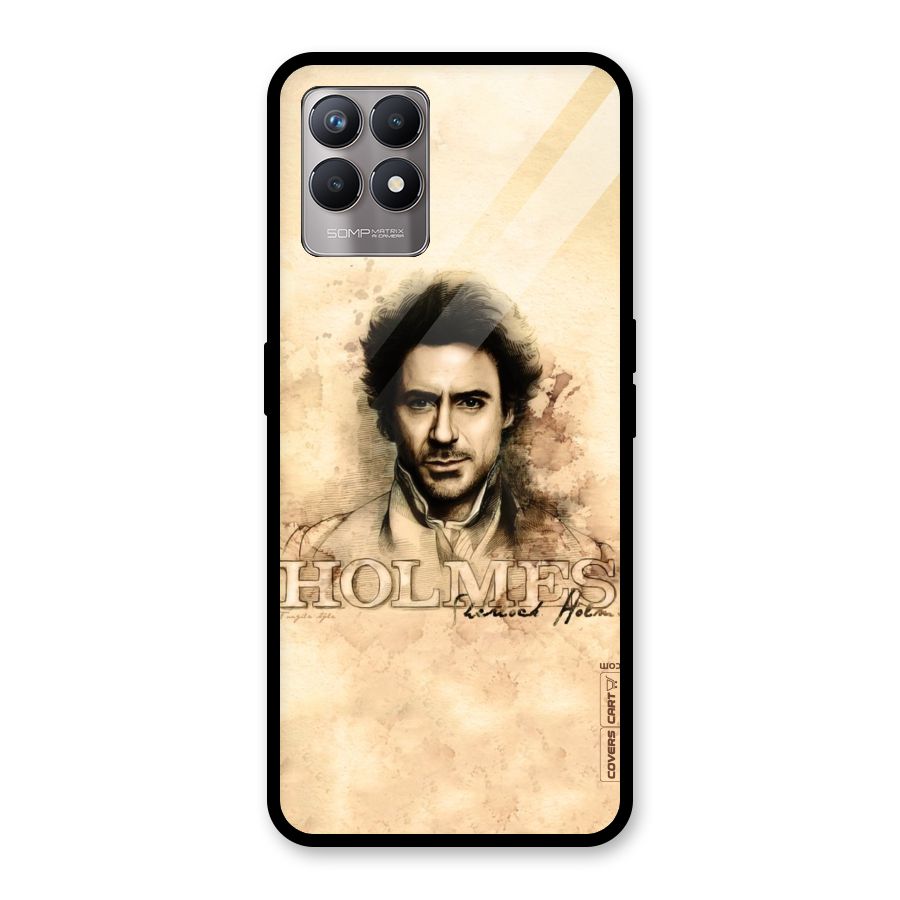 Sherlock Holmes Fan Art Glass Back Case for Realme Narzo 50