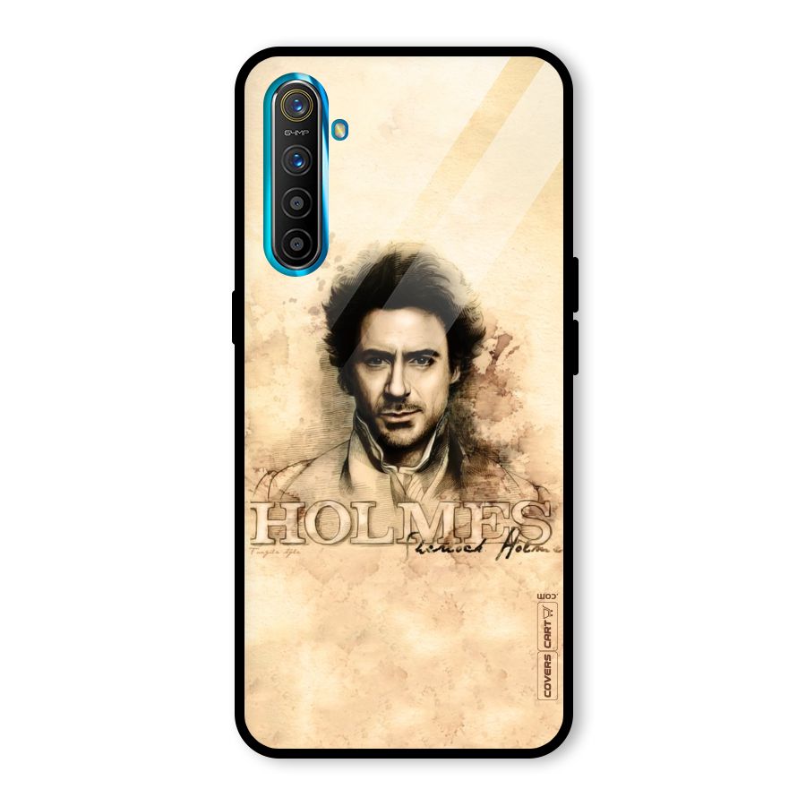 Sherlock Holmes Fan Art Glass Back Case for Realme X2