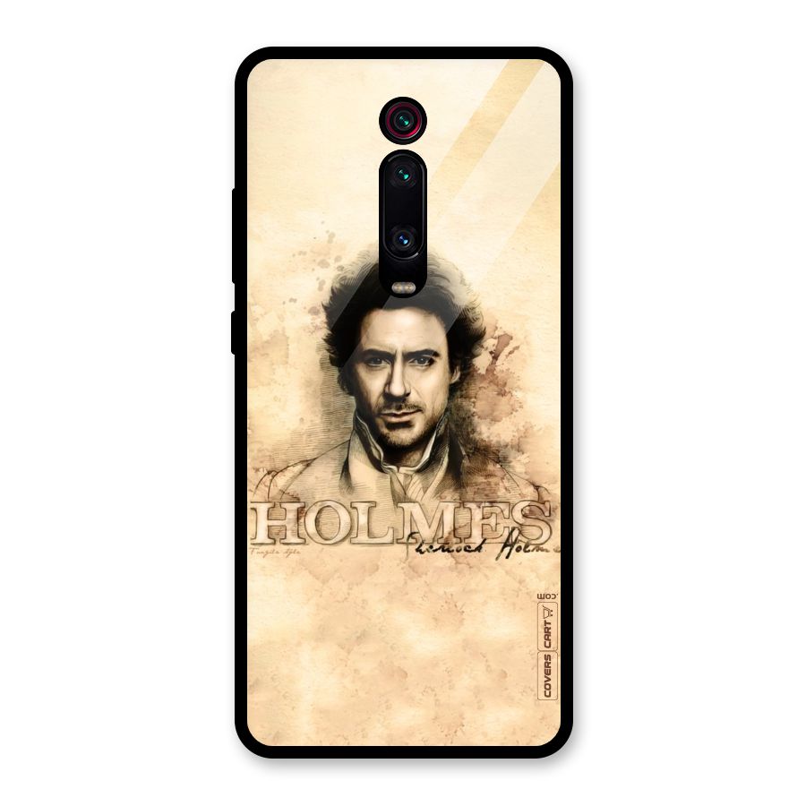 Sherlock Holmes Fan Art Glass Back Case for Redmi K20 Pro