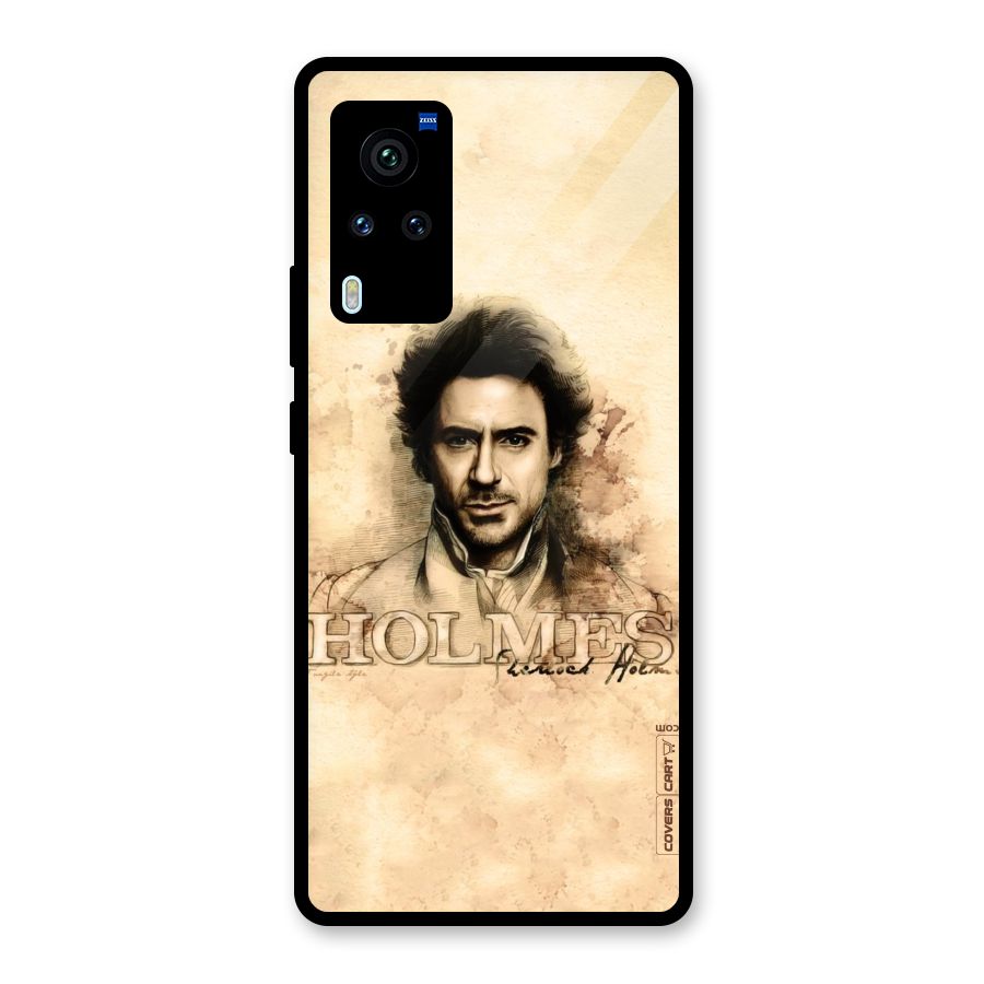 Sherlock Holmes Fan Art Glass Back Case for Vivo X60 Pro