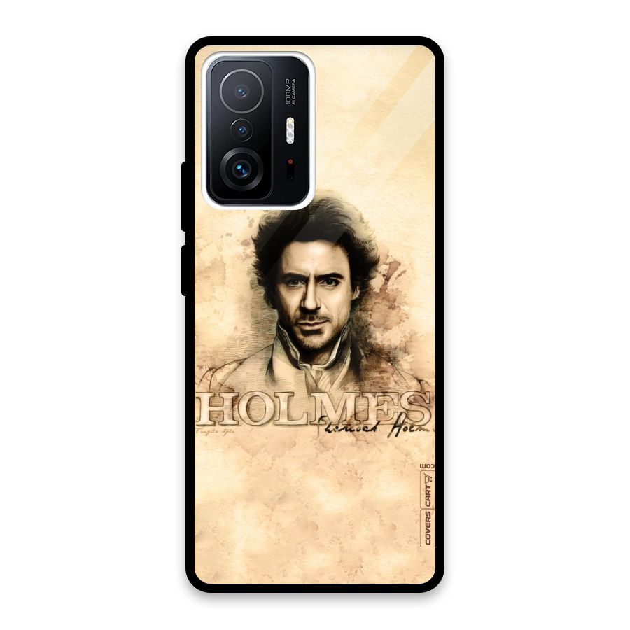 Sherlock Holmes Fan Art Glass Back Case for Xiaomi 11T Pro