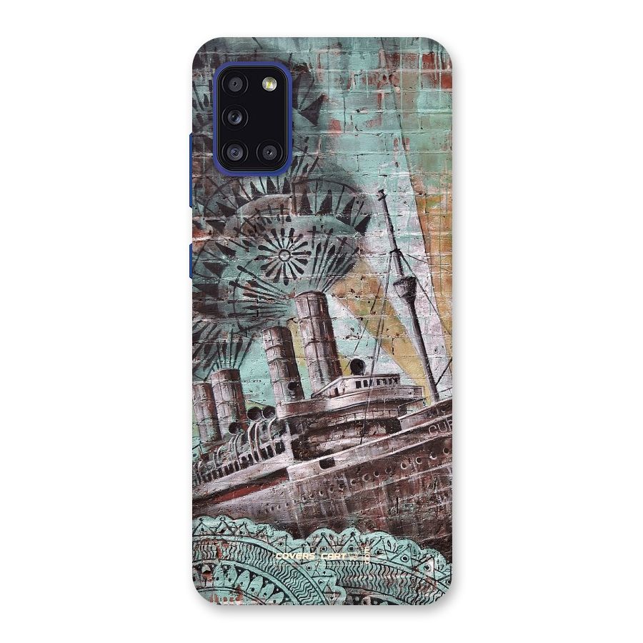 Ship Art Back Case for Galaxy A31