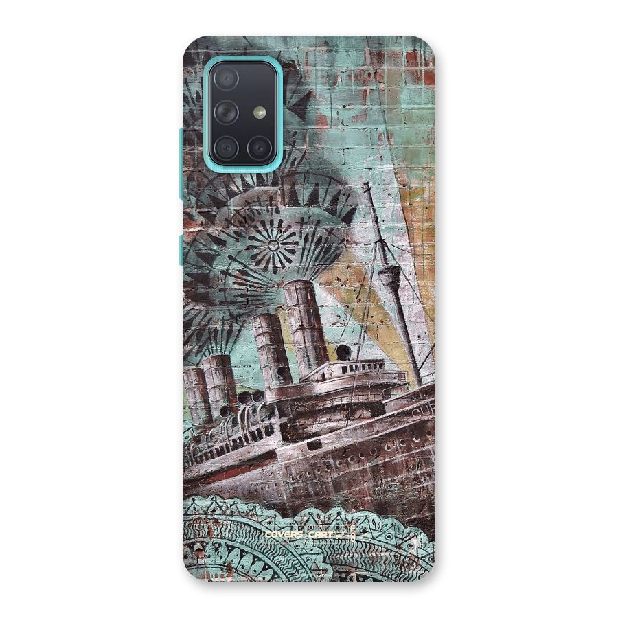 Ship Art Back Case for Galaxy A71