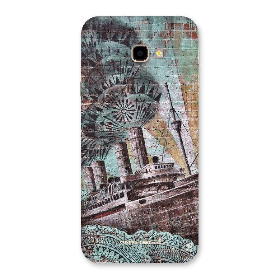 Ship Art Back Case for Galaxy J4 Plus
