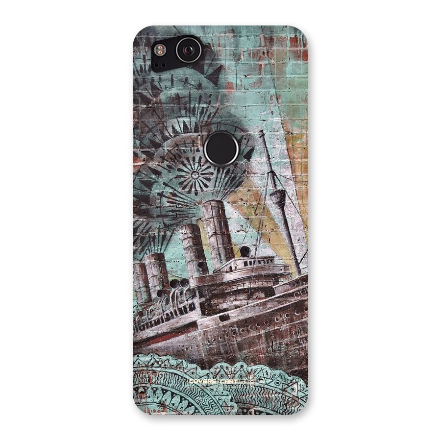 Ship Art Back Case for Google Pixel 2