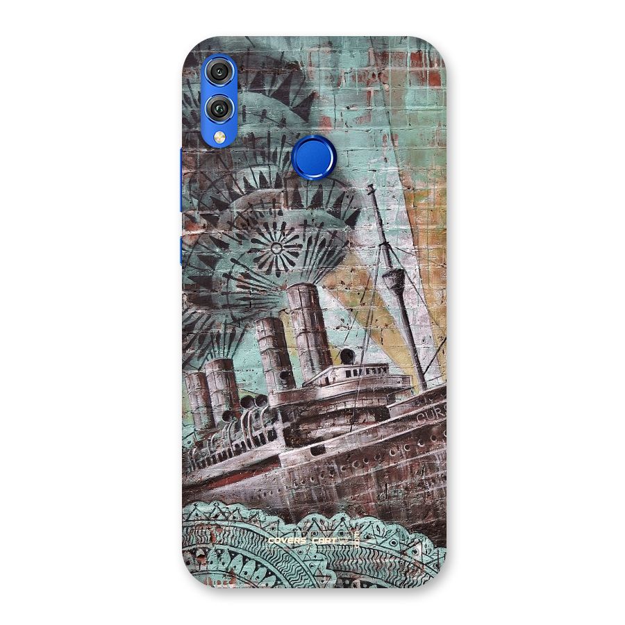 Ship Art Back Case for Honor 8X