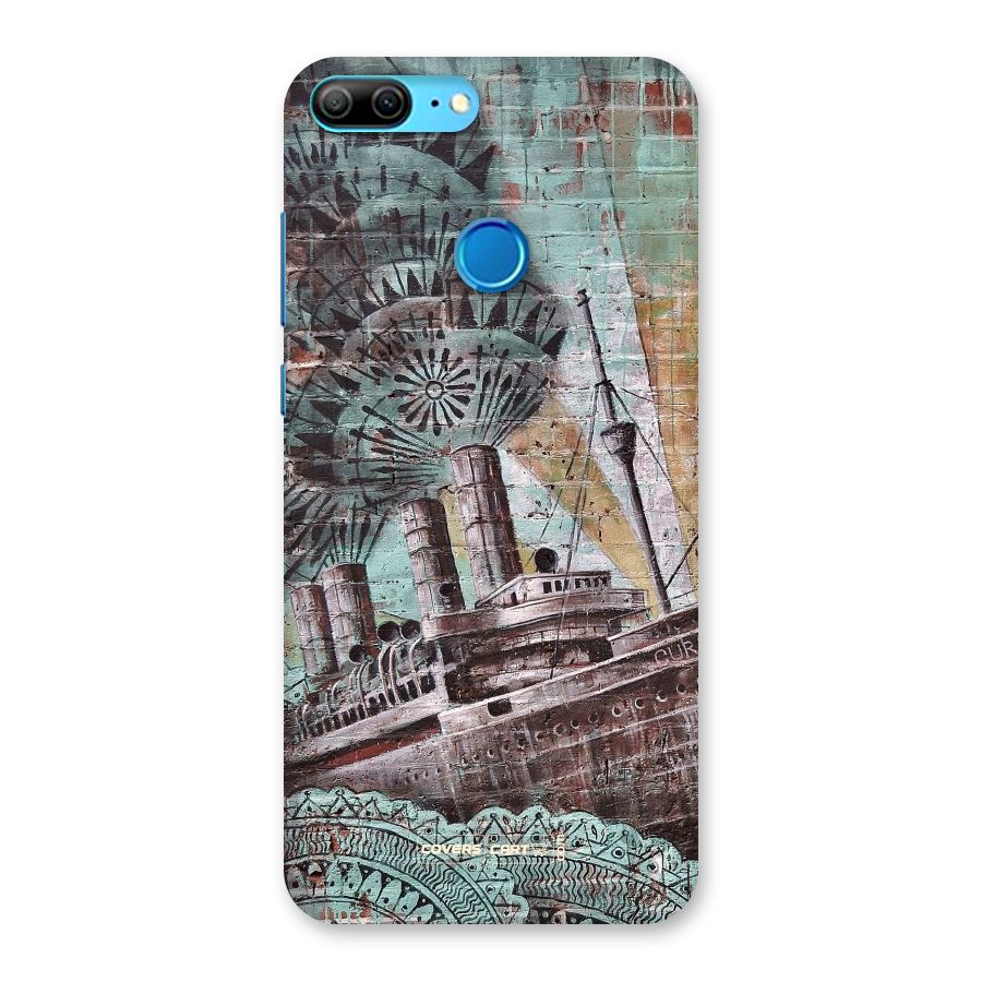 Ship Art Back Case for Honor 9 Lite