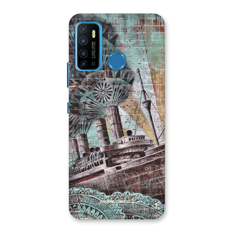 Ship Art Back Case for Infinix Hot 9