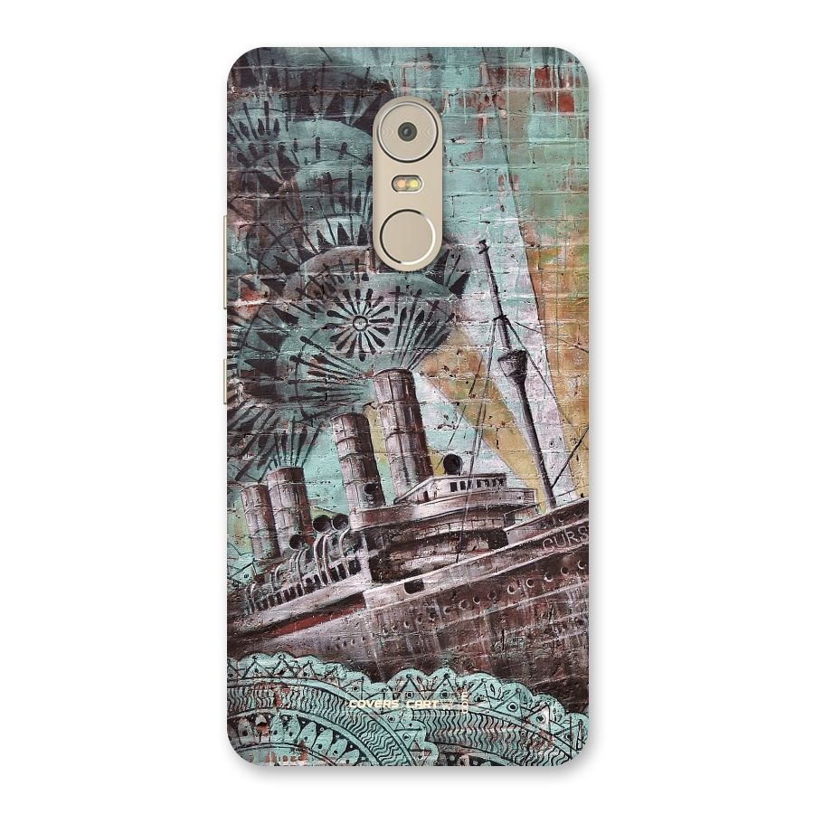 Ship Art Back Case for Lenovo K6 Note