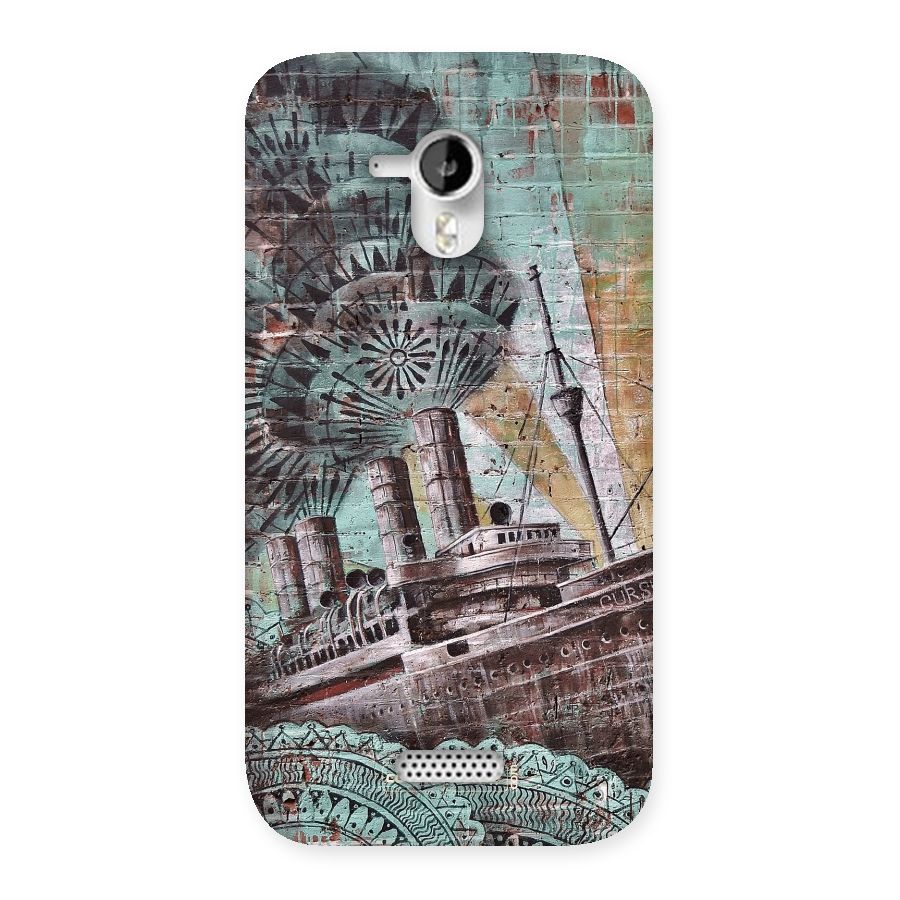Ship Art Back Case for Micromax Canvas HD A116