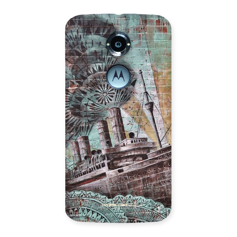 Ship Art Back Case for Moto X 2nd Gen