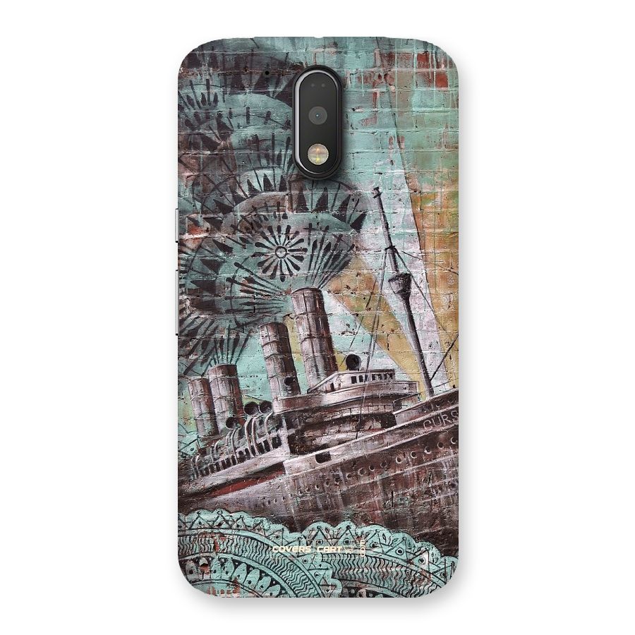 Ship Art Back Case for Motorola Moto G4 Plus