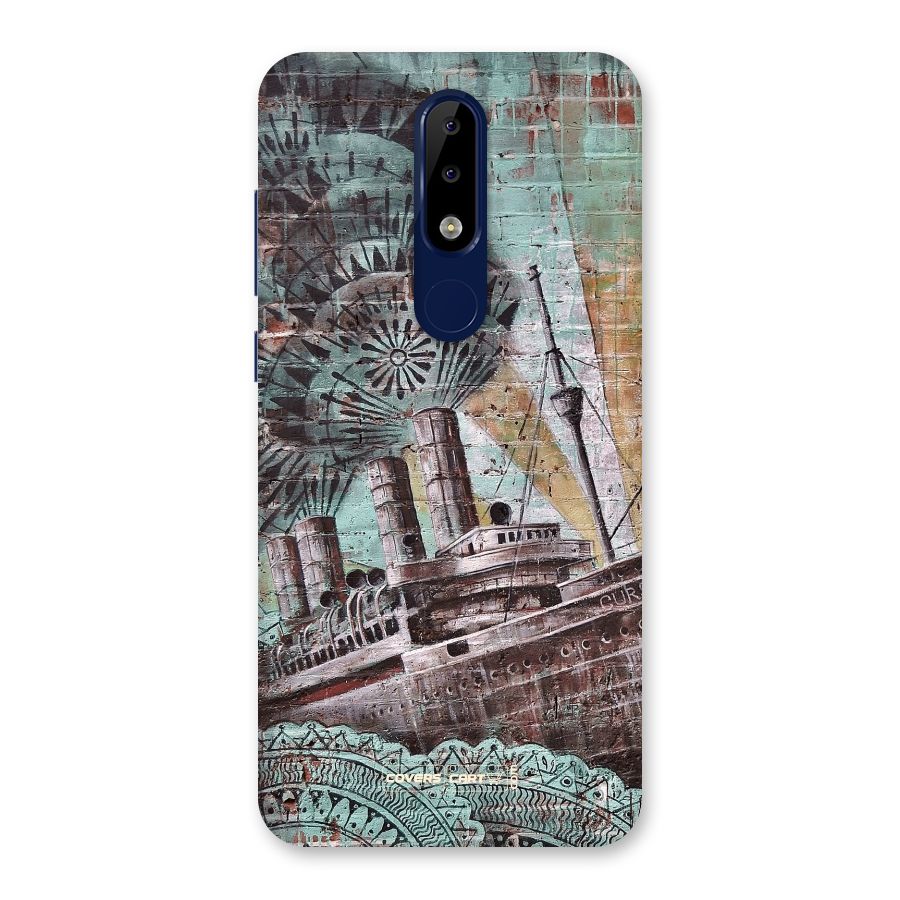 Ship Art Back Case for Nokia 5.1 Plus