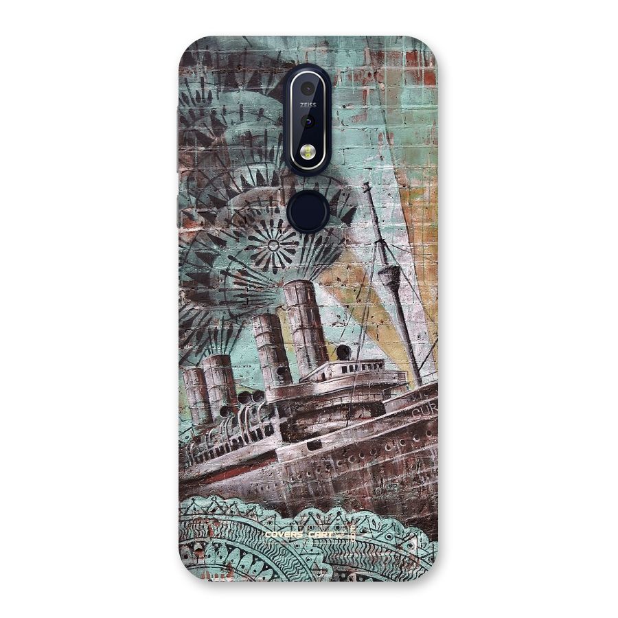 Ship Art Back Case for Nokia 7.1