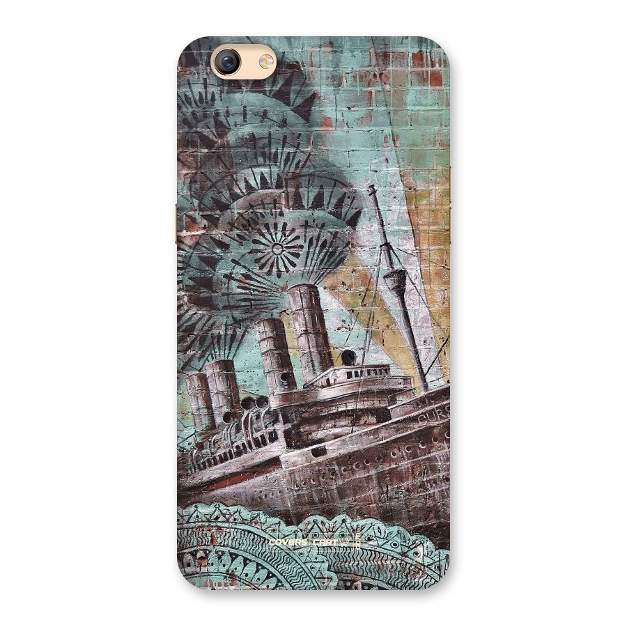 Ship Art Back Case for Oppo F3 Plus