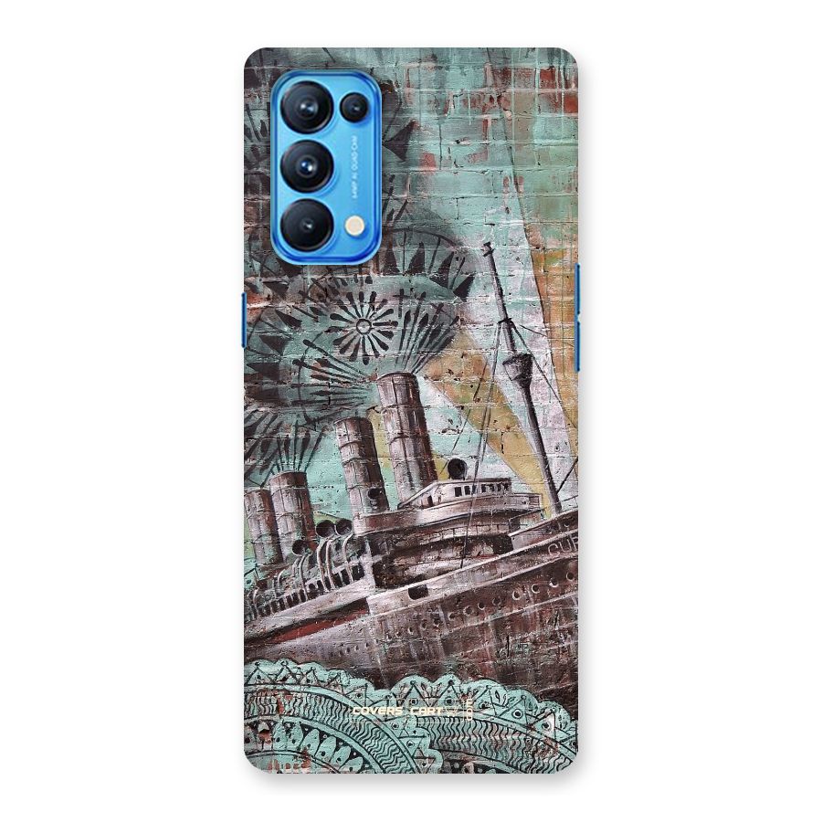 Ship Art Back Case for Oppo Reno5 Pro 5G