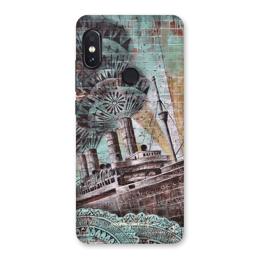 Ship Art Back Case for Redmi Note 5 Pro