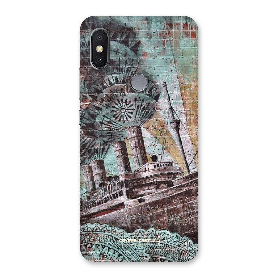 Ship Art Back Case for Redmi Y2