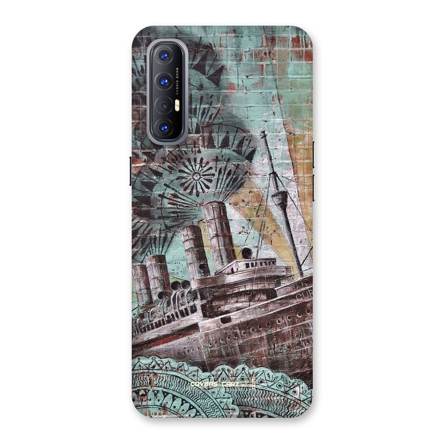 Ship Art Back Case for Reno3 Pro