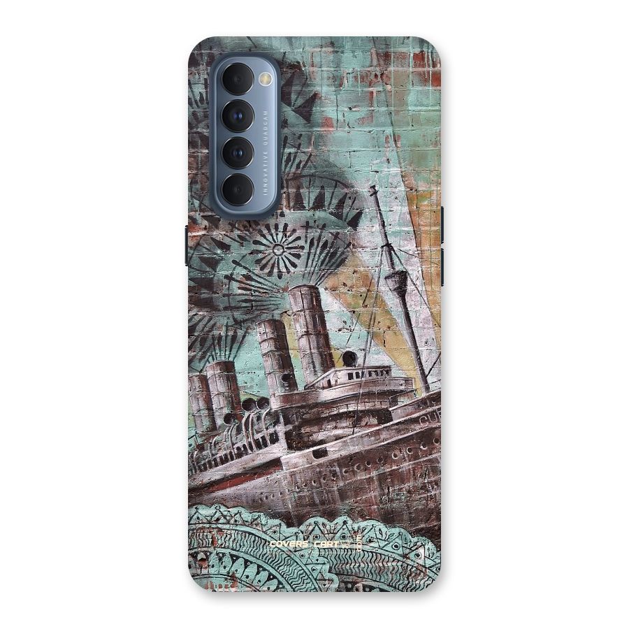 Ship Art Back Case for Reno4 Pro