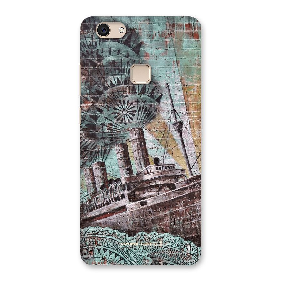 Ship Art Back Case for Vivo V7