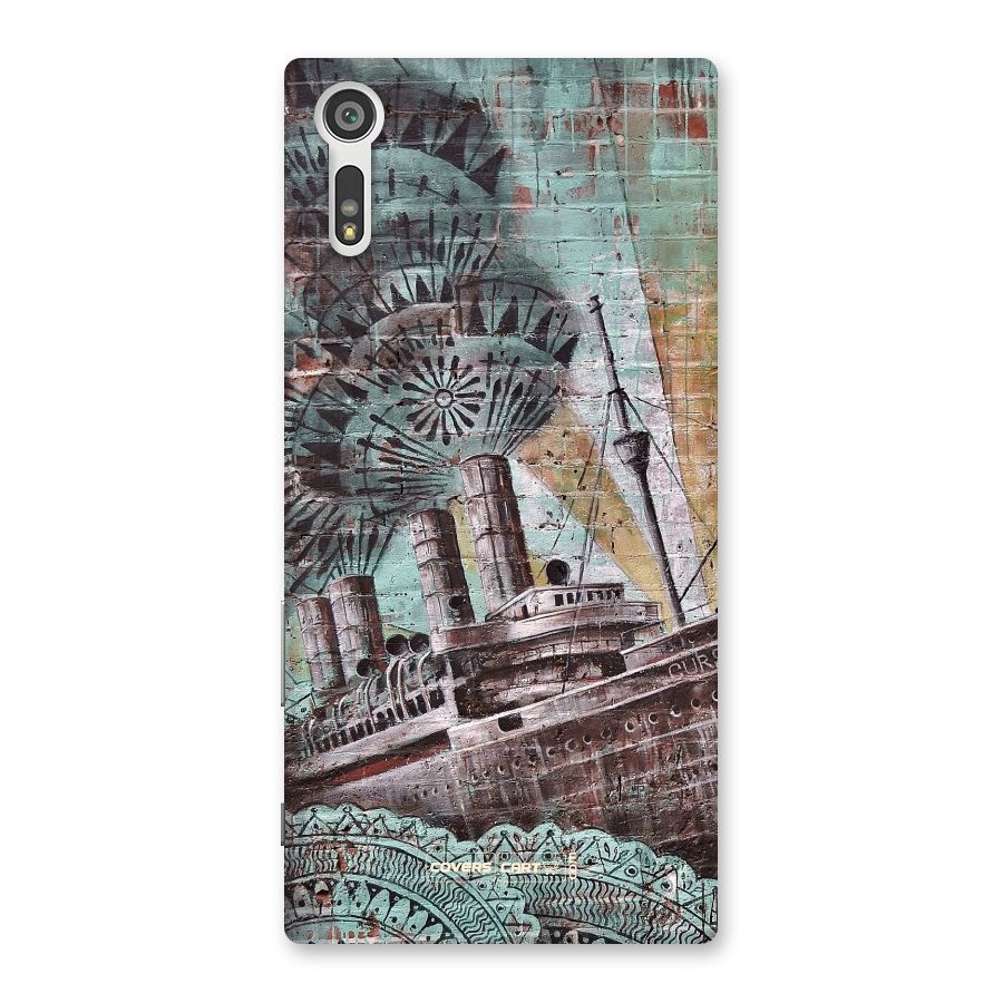 Ship Art Back Case for Xperia XZ