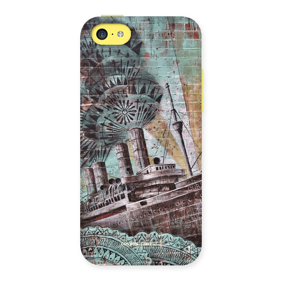 Ship Art Back Case for iPhone 5C