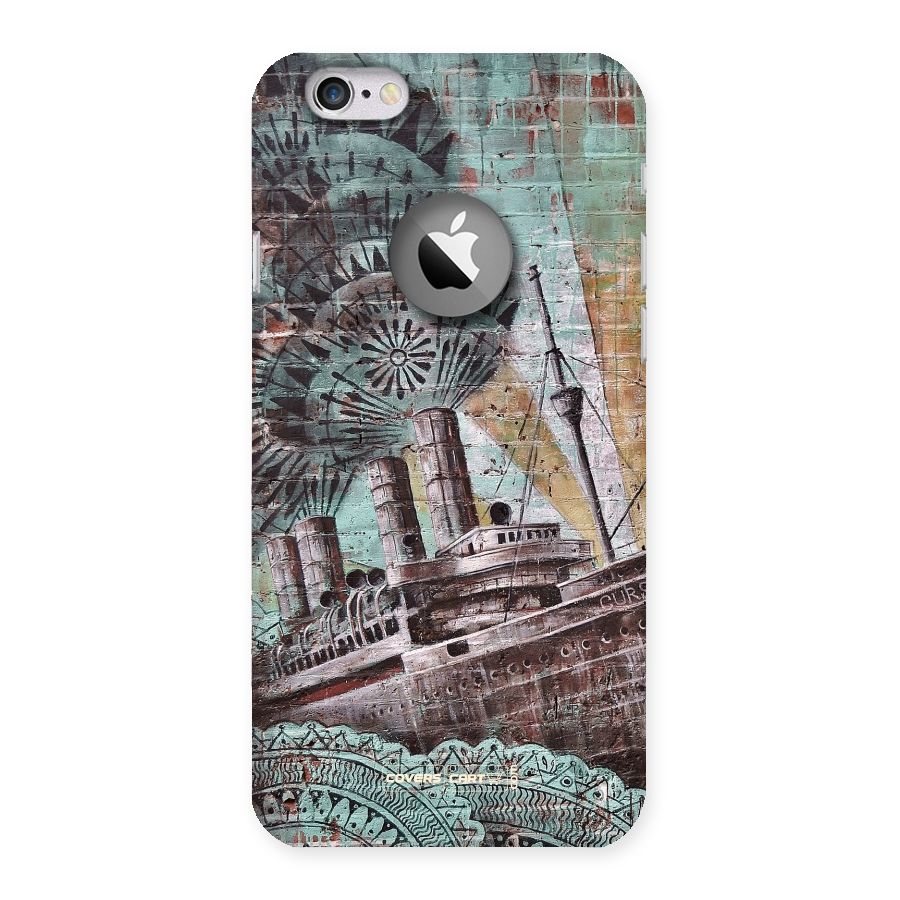 Ship Art Back Case for iPhone 6 Logo Cut