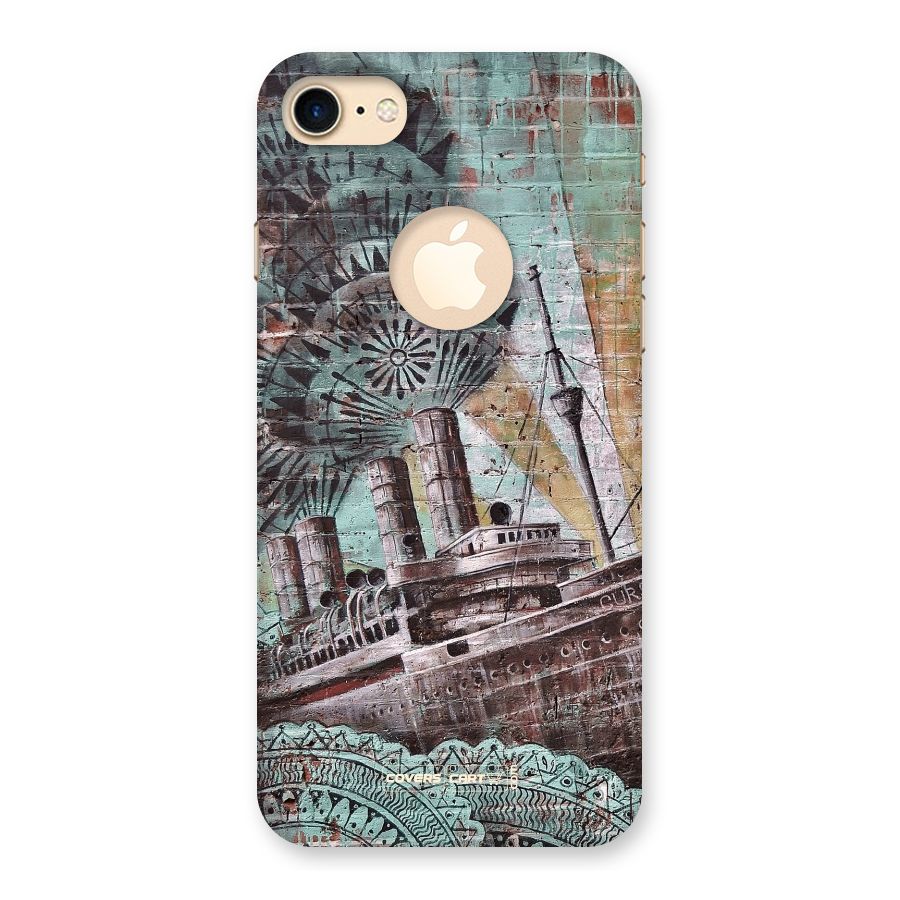 Ship Art Back Case for iPhone 7 Logo Cut