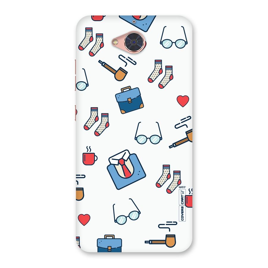 Shirt Spectacles Pattern Back Case for Gionee S6 Pro