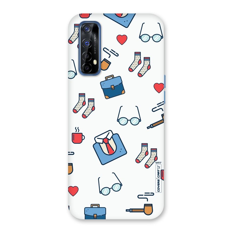 Shirt Spectacles Pattern Back Case for Realme Narzo 20 Pro