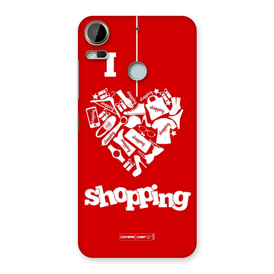 Shopaholic Shopping Love Back Case for Desire 10 Pro