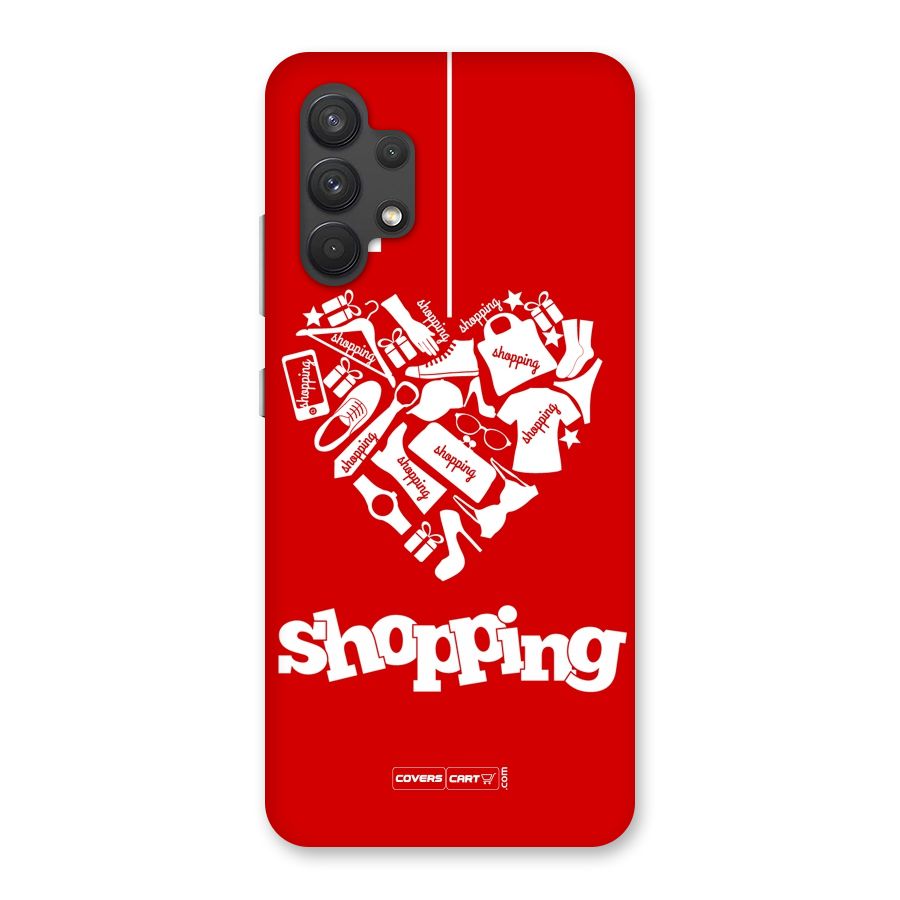 Shopaholic Shopping Love Back Case for Galaxy A32