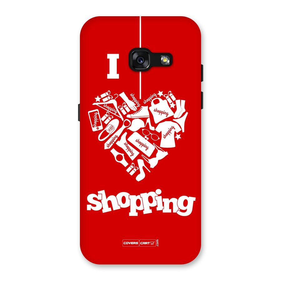 Shopaholic Shopping Love Back Case for Galaxy A3 (2017)