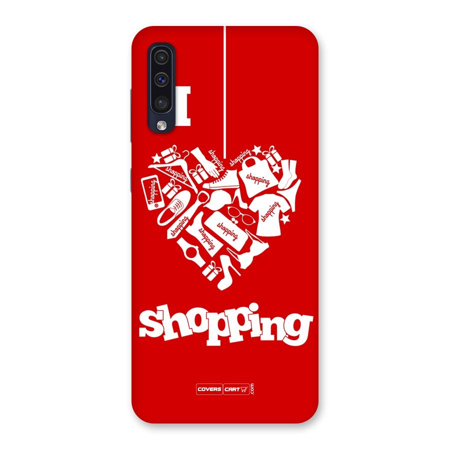 Shopaholic Shopping Love Back Case for Galaxy A50
