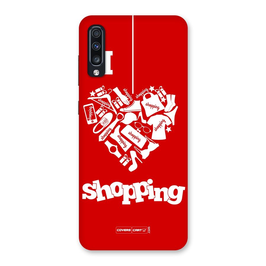 Shopaholic Shopping Love Back Case for Galaxy A70