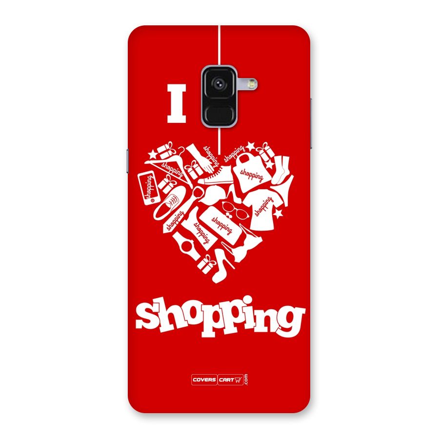 Shopaholic Shopping Love Back Case for Galaxy A8 Plus