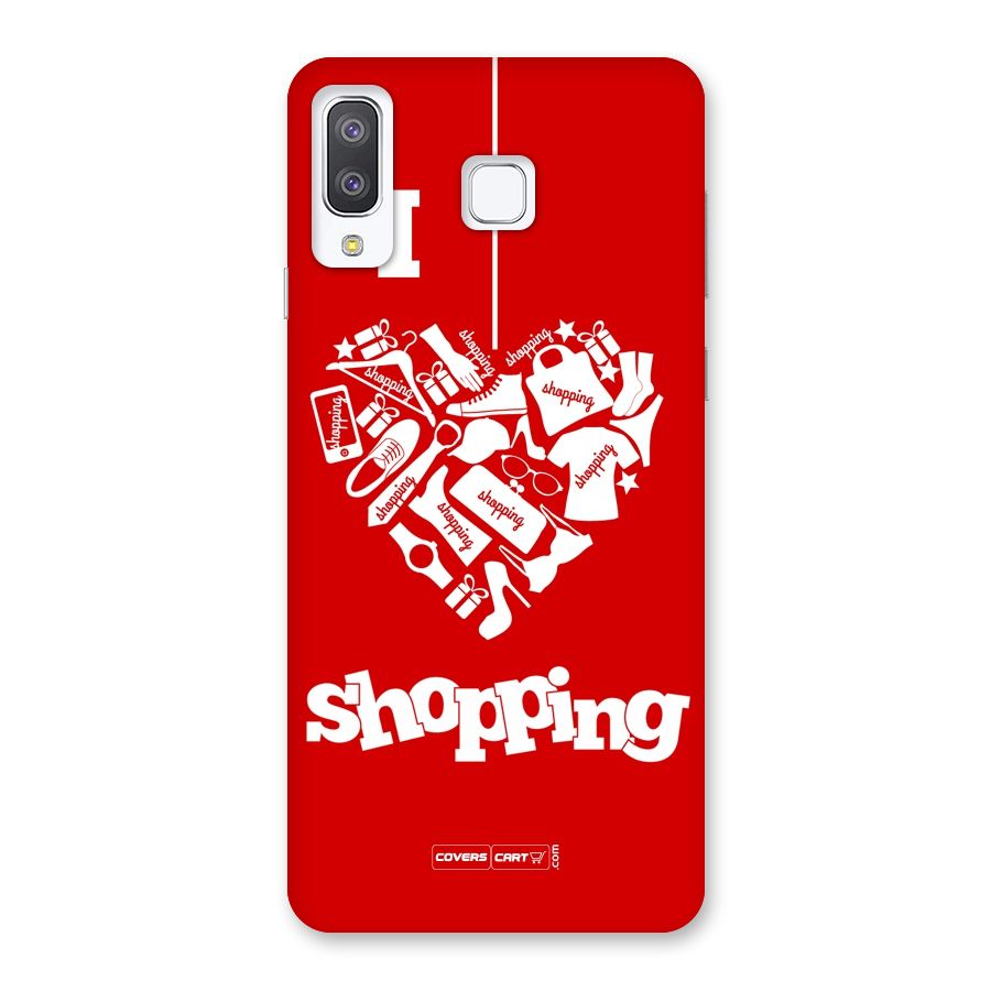 Shopaholic Shopping Love Back Case for Galaxy A8 Star