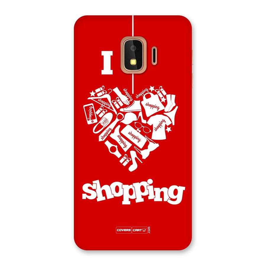 Shopaholic Shopping Love Back Case for Galaxy J2 Core