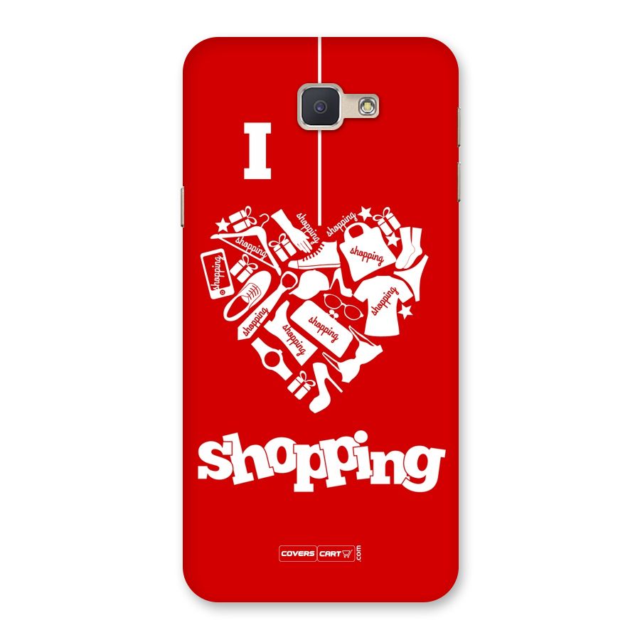 Shopaholic Shopping Love Back Case for Galaxy J5 Prime