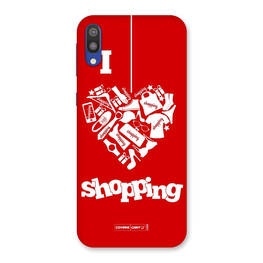 Shopaholic Shopping Love Back Case for Galaxy M10