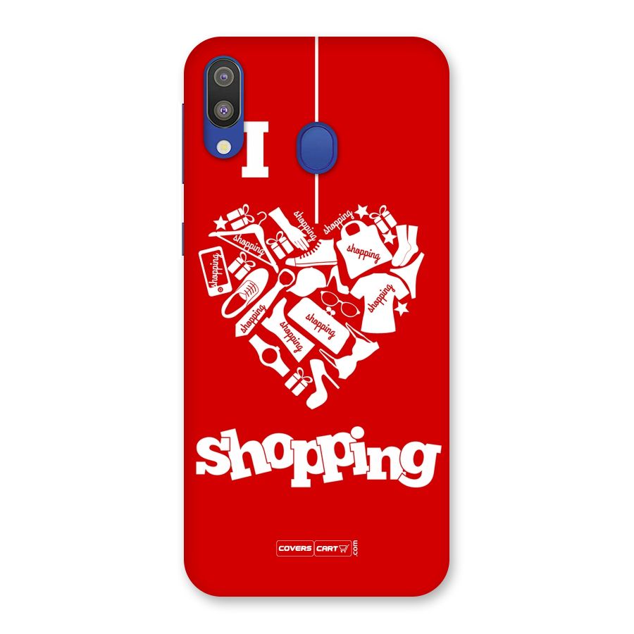 Shopaholic Shopping Love Back Case for Galaxy M20