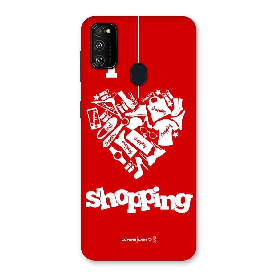 Shopaholic Shopping Love Back Case for Galaxy M30s