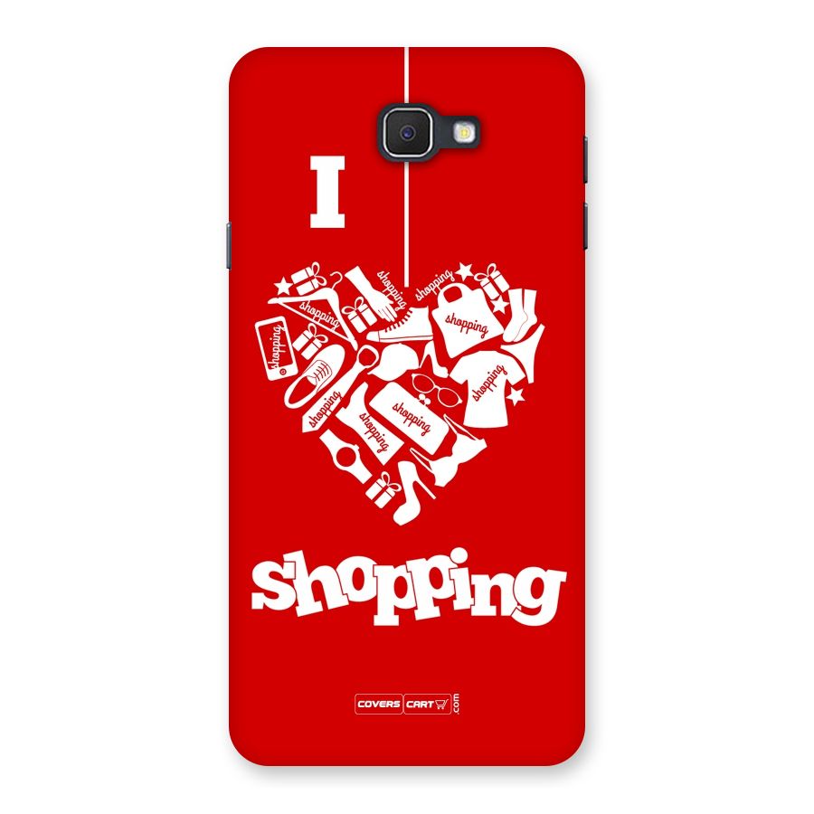 Shopaholic Shopping Love Back Case for Galaxy On7 2016