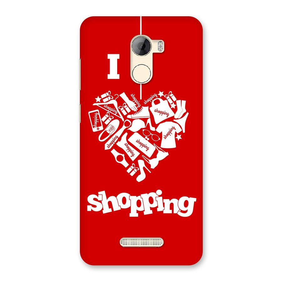 Shopaholic Shopping Love Back Case for Gionee A1 LIte