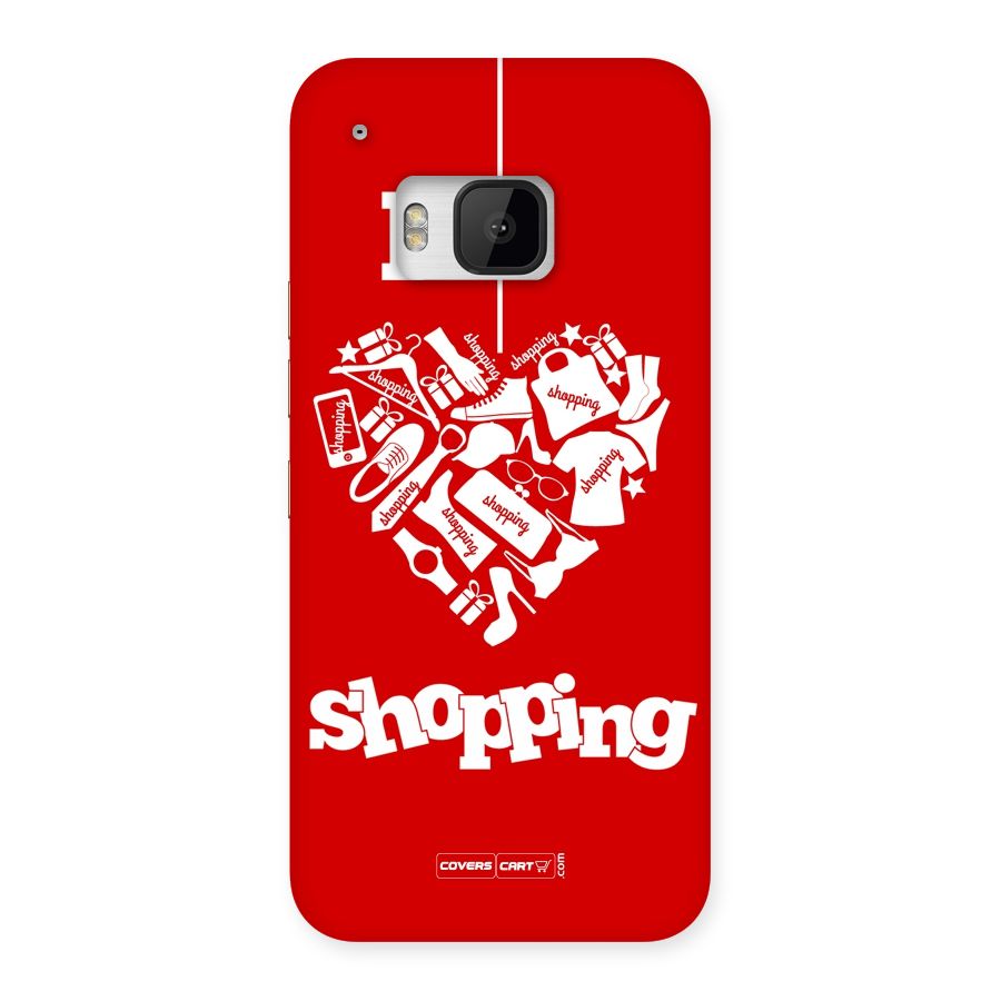 Shopaholic Shopping Love Back Case for HTC One M9