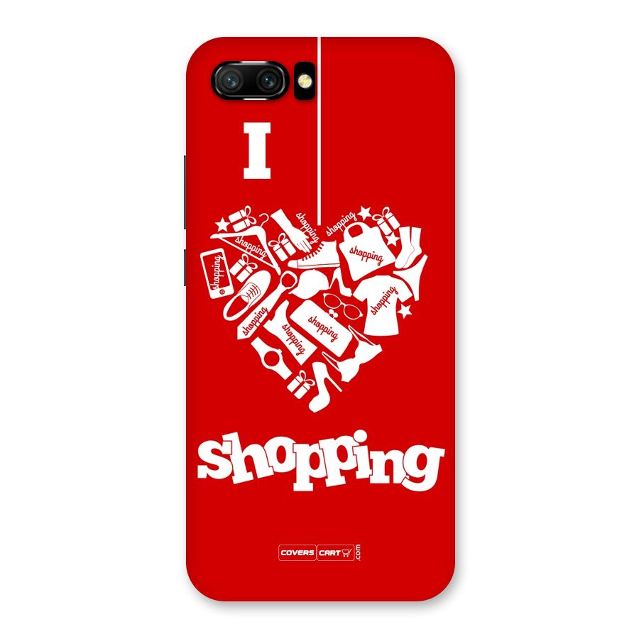 Shopaholic Shopping Love Back Case for Honor 10