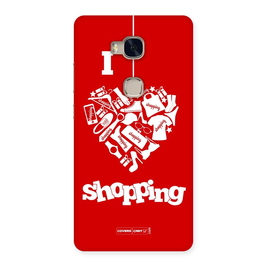 Shopaholic Shopping Love Back Case for Huawei Honor 5X
